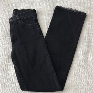 Joe’s Jeans Black Denim Wide Leg Megara